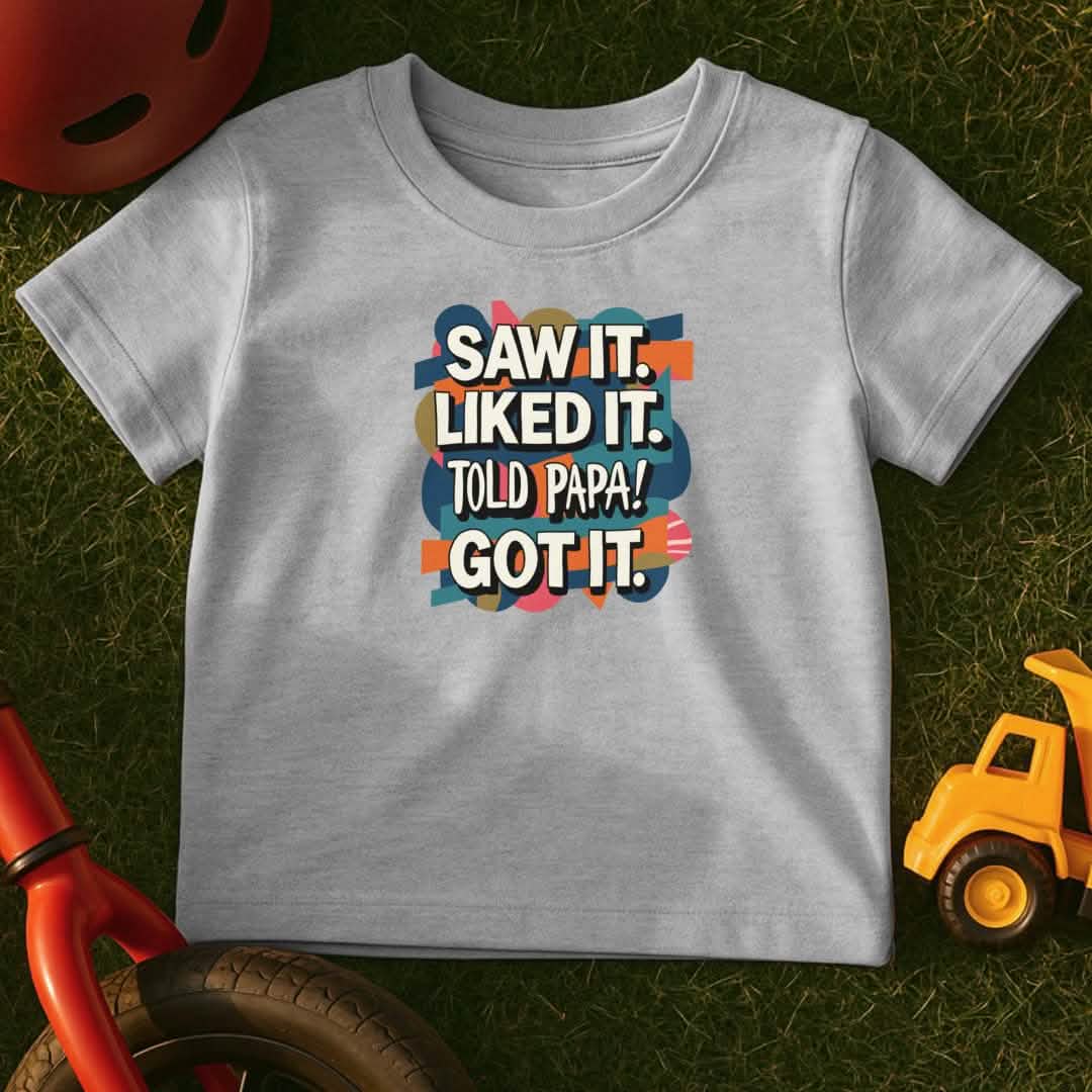 Papa Spoils Toddler T-Shirt