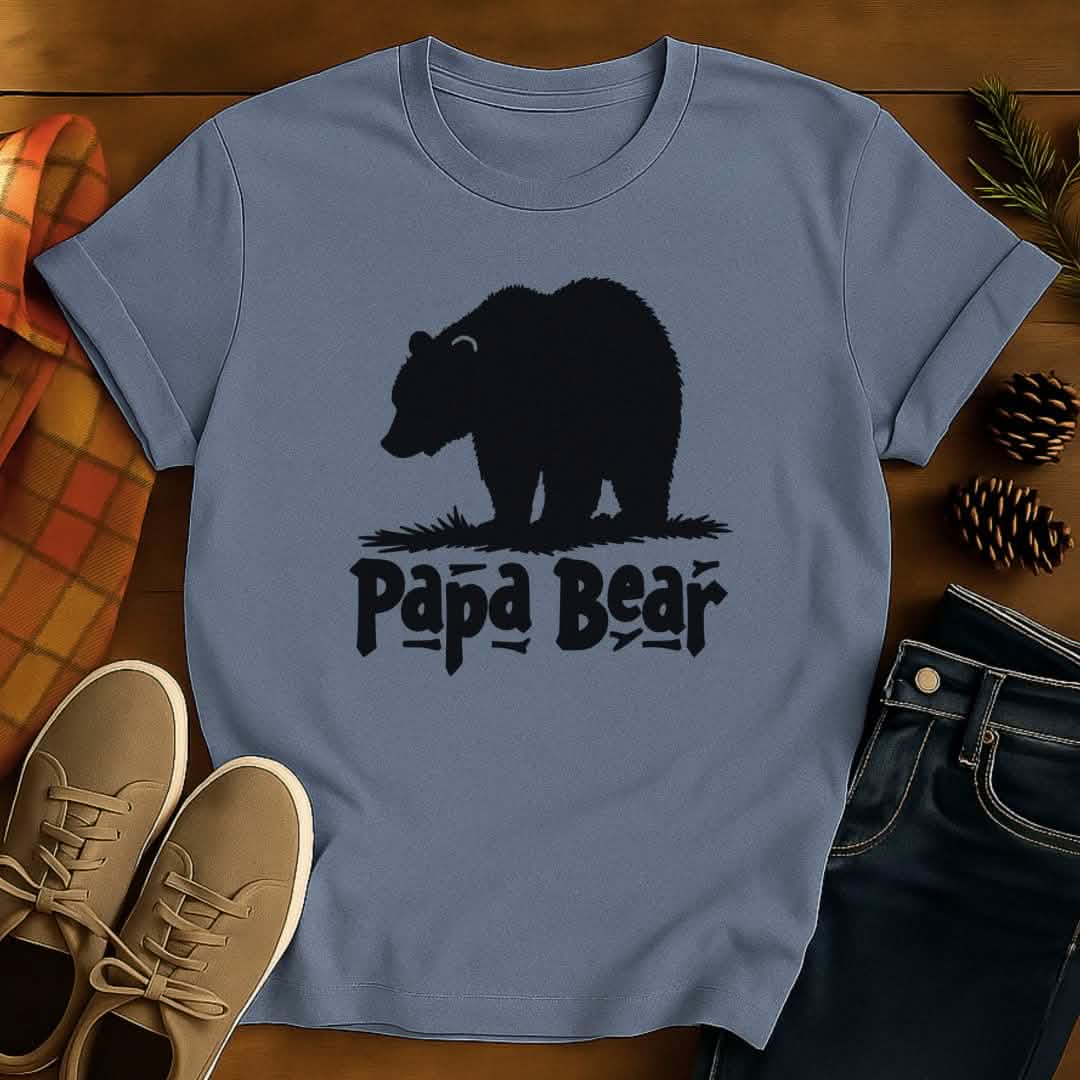 Papa Bear Grandpa T-Shirt