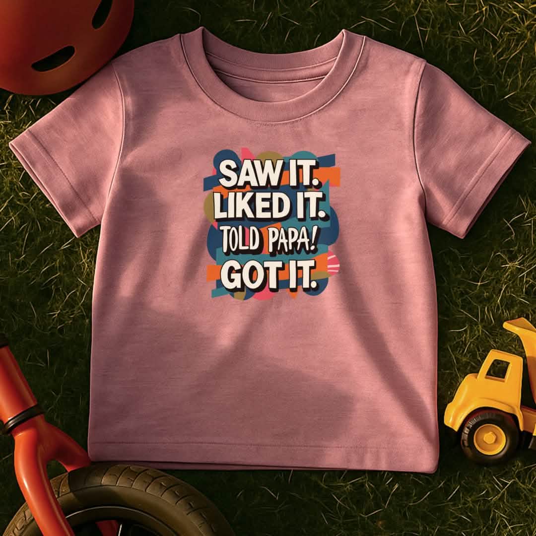 Papa Spoils Toddler T-Shirt