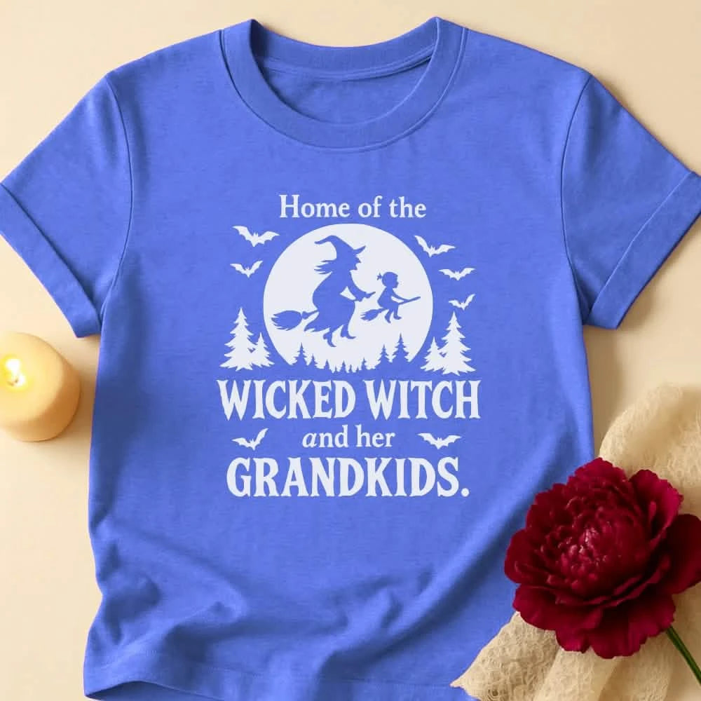 Wicked Witch Grandma Halloween T-Shirt