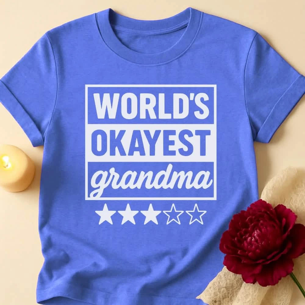 World's Okayest Grandma T-Shirt