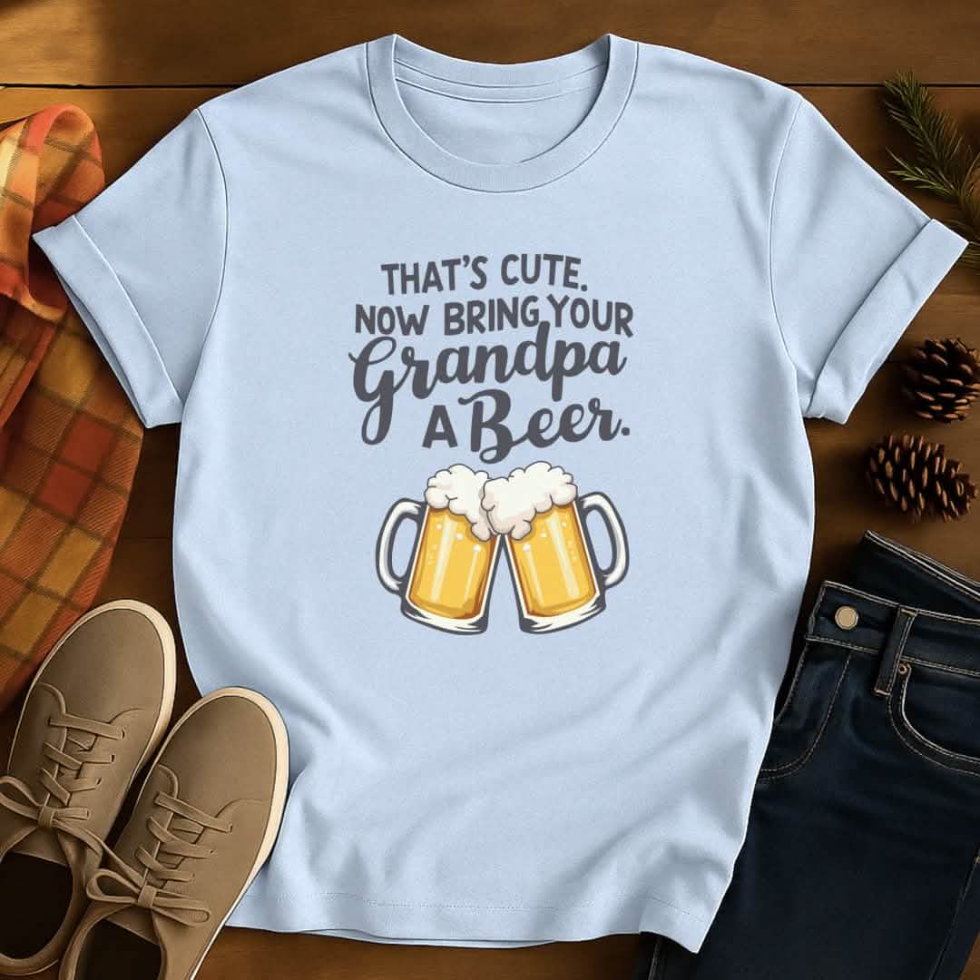 Beer Time Grandpa T-Shirt