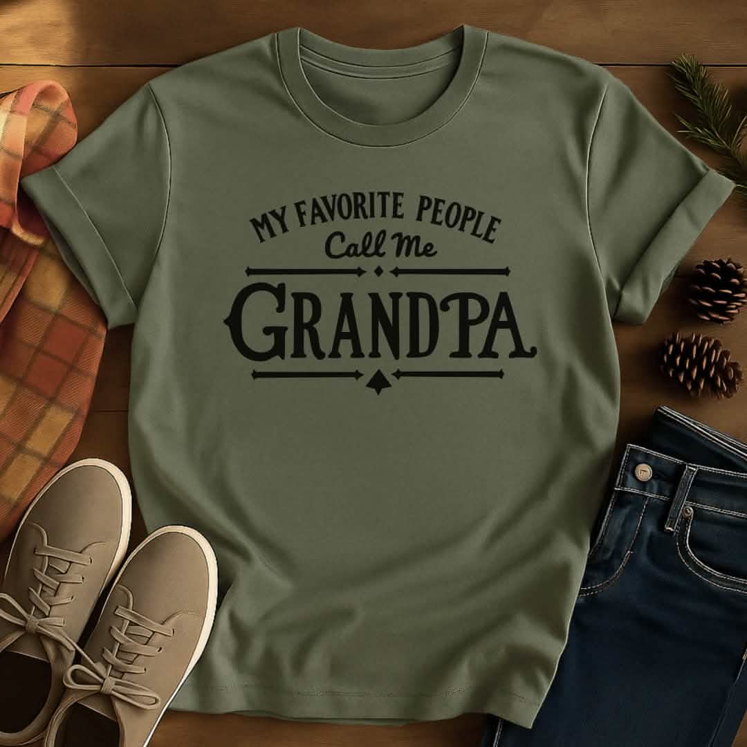 Favorite People Grandpa T-Shirt