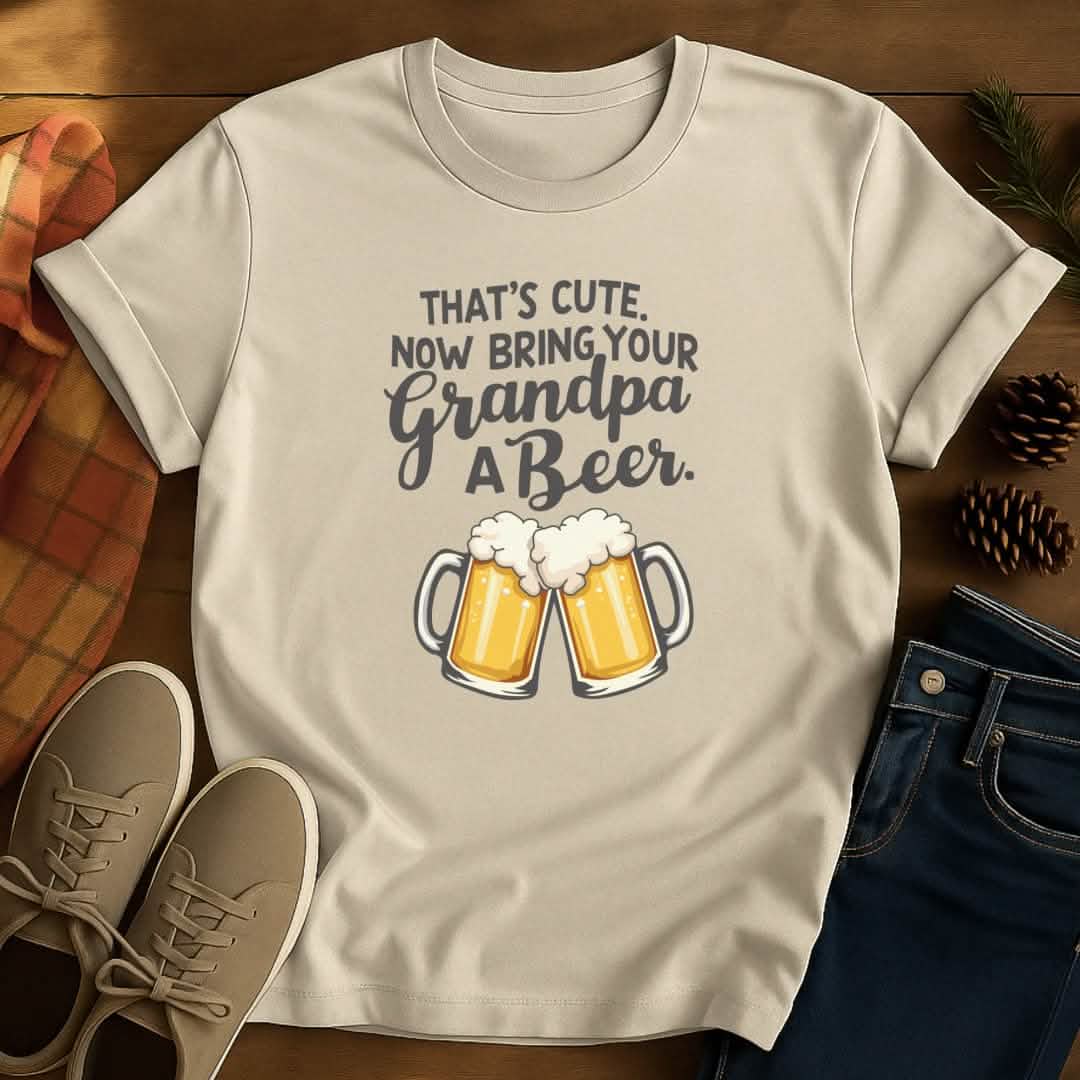 Beer Time Grandpa T-Shirt