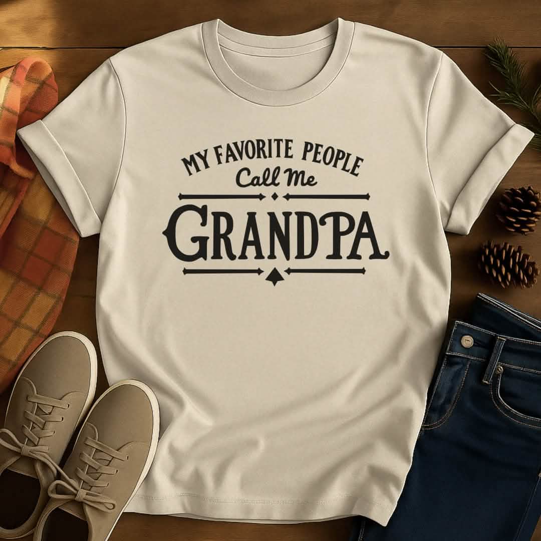 Favorite People Grandpa T-Shirt