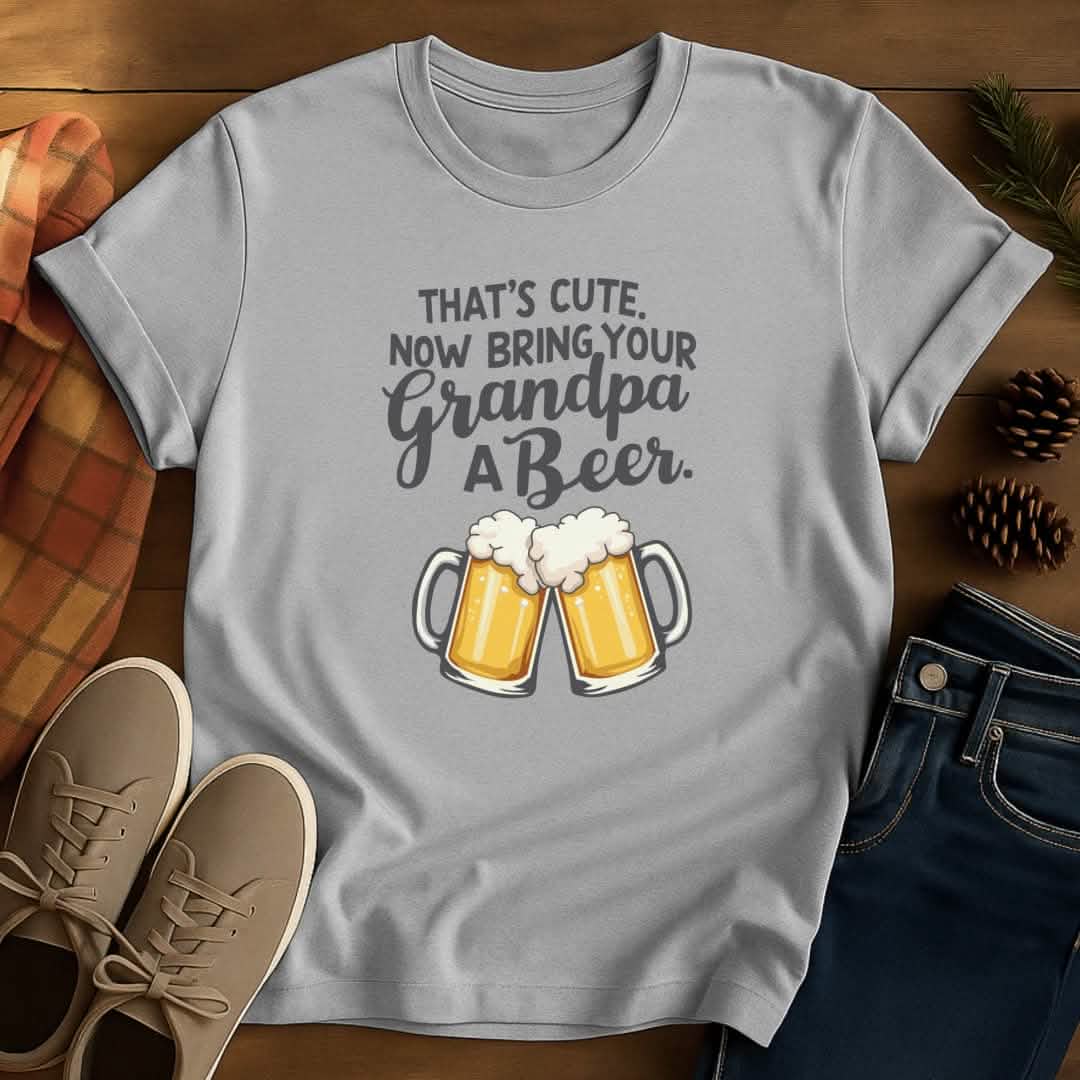 Beer Time Grandpa T-Shirt