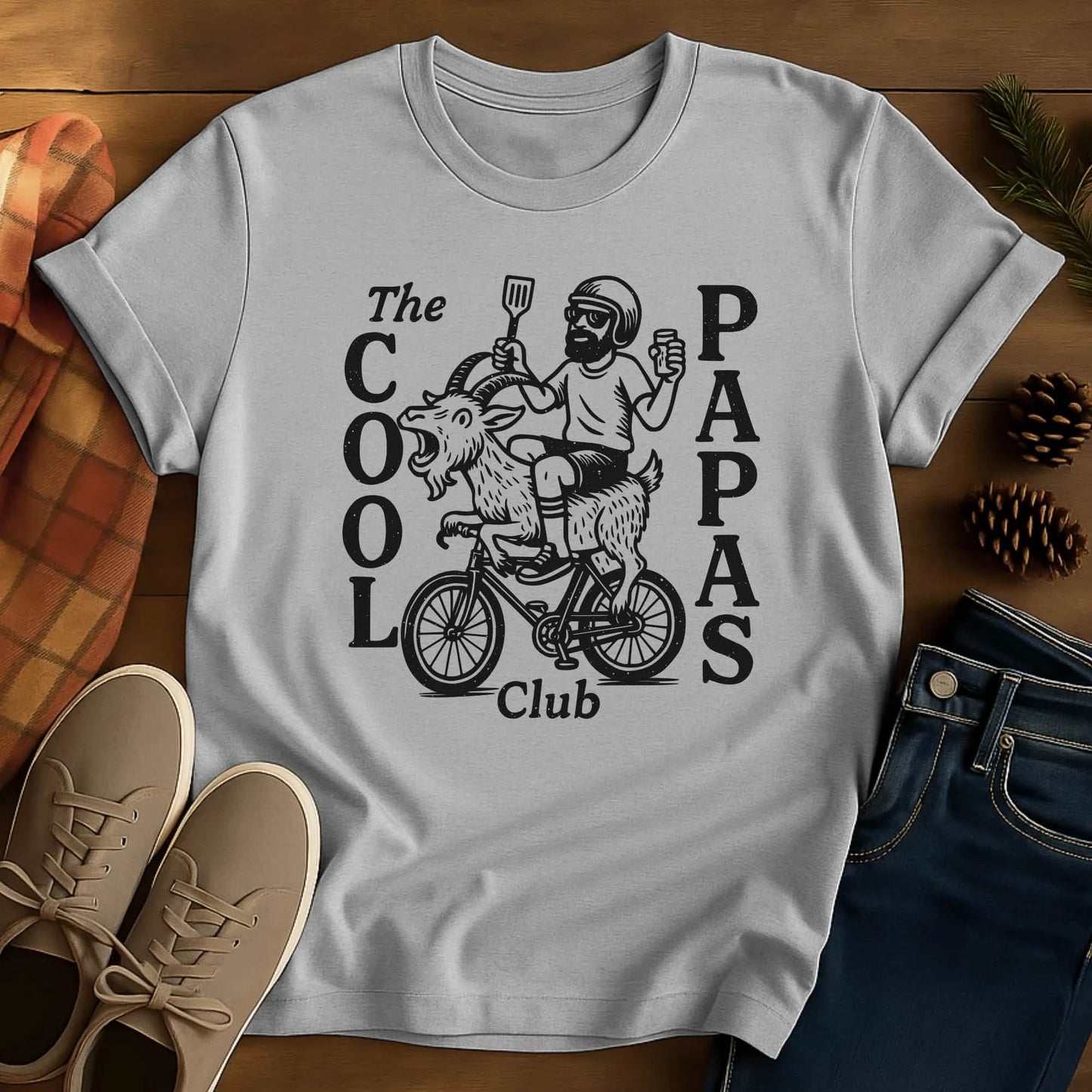 Goat Scream Grandpa T-Shirt