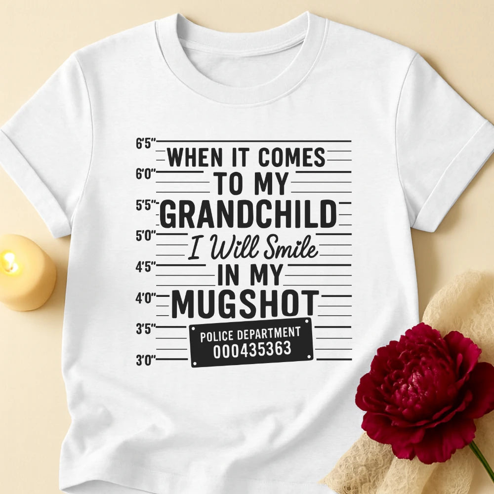 Mugshot Grandma T-Shirt