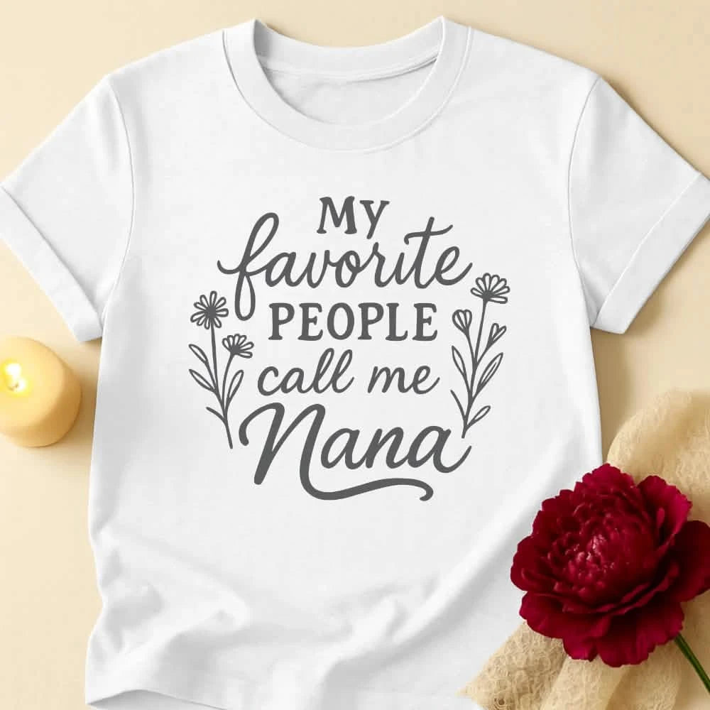 Called Nana Grandma T-Shirt