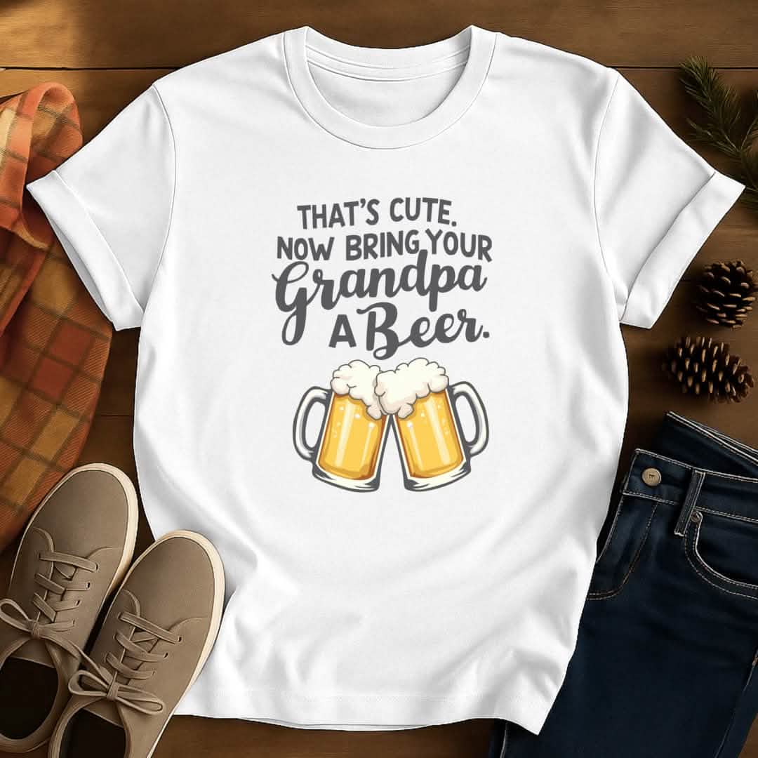Beer Time Grandpa T-Shirt