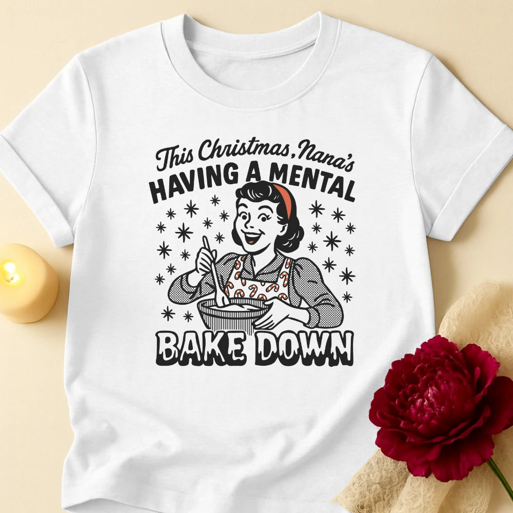 Bake Down Grandma Christmas T-Shirt