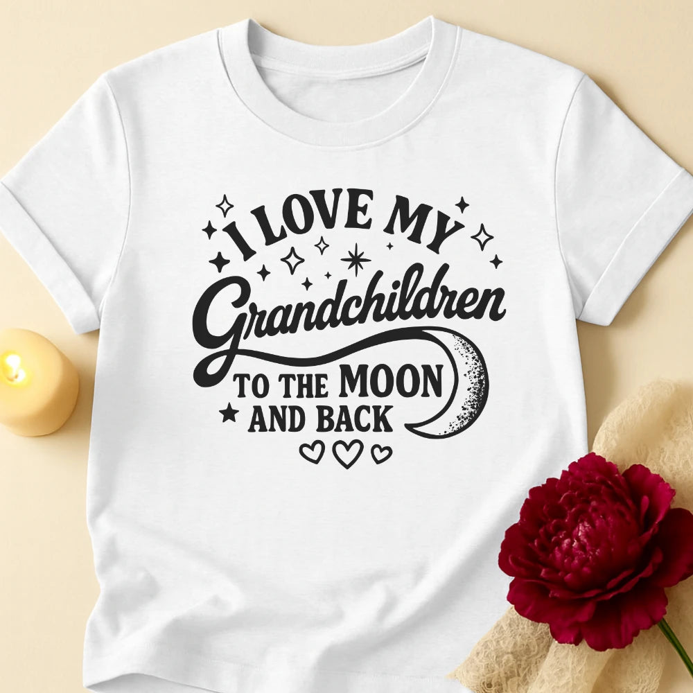 To Moon Grandma T-Shirt
