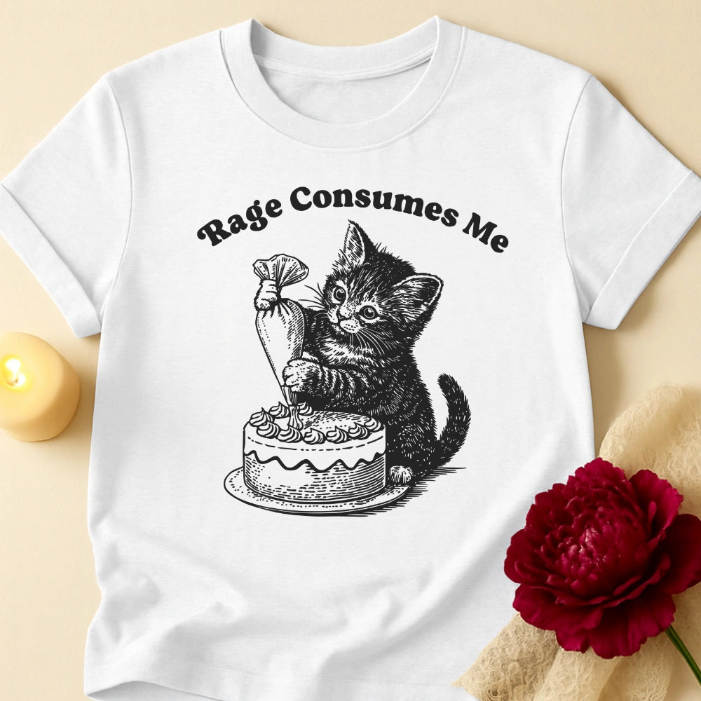 Rage Cat Grandma T-Shirt