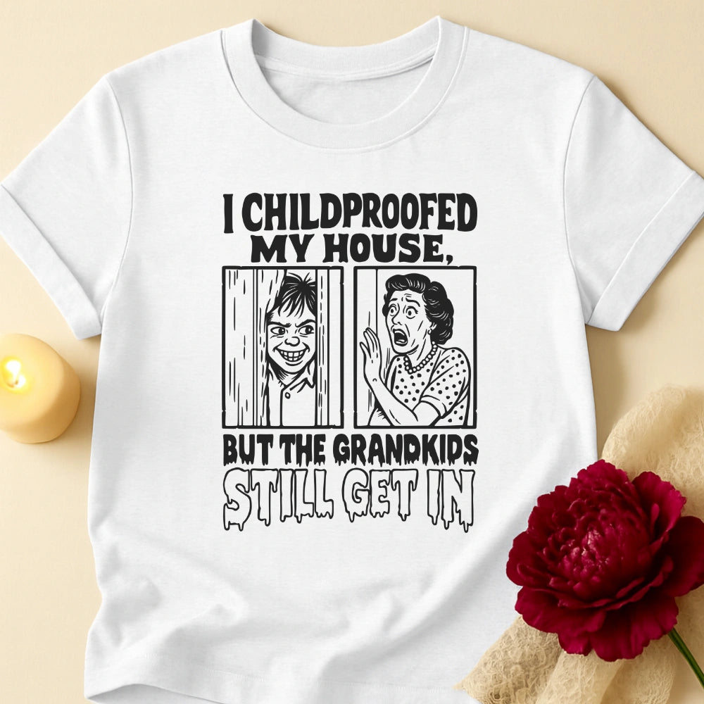 Unstoppable Grandkids Grandma T-Shirt