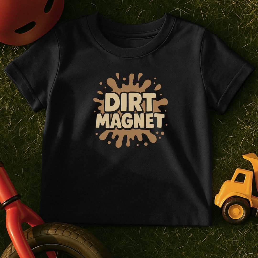 Dirt Magnet Toddler T-Shirt