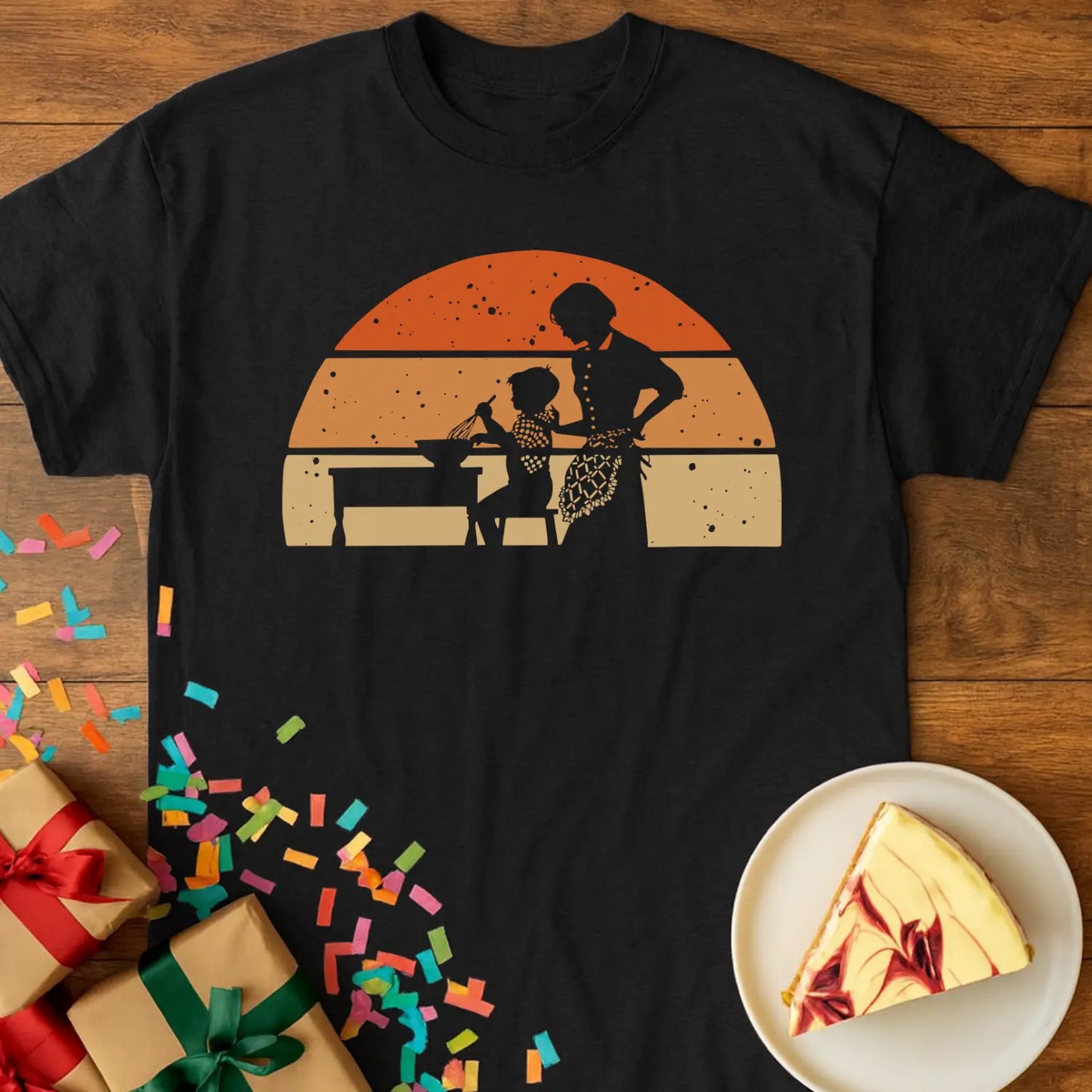 Sunset Baking Grandma T-Shirt