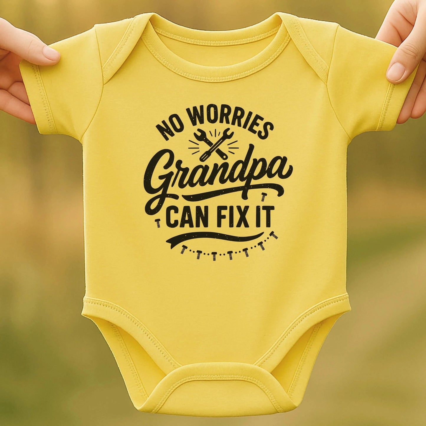 No Worries Baby Bodysuit