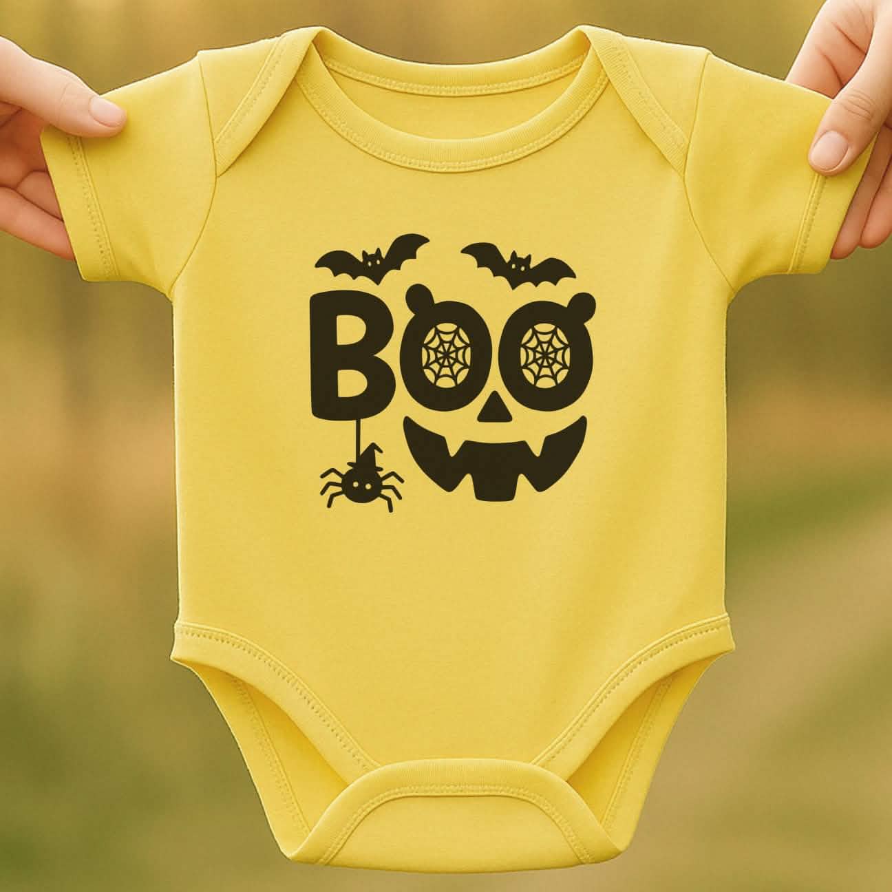 Spooky Boo Baby Halloween Bodysuit