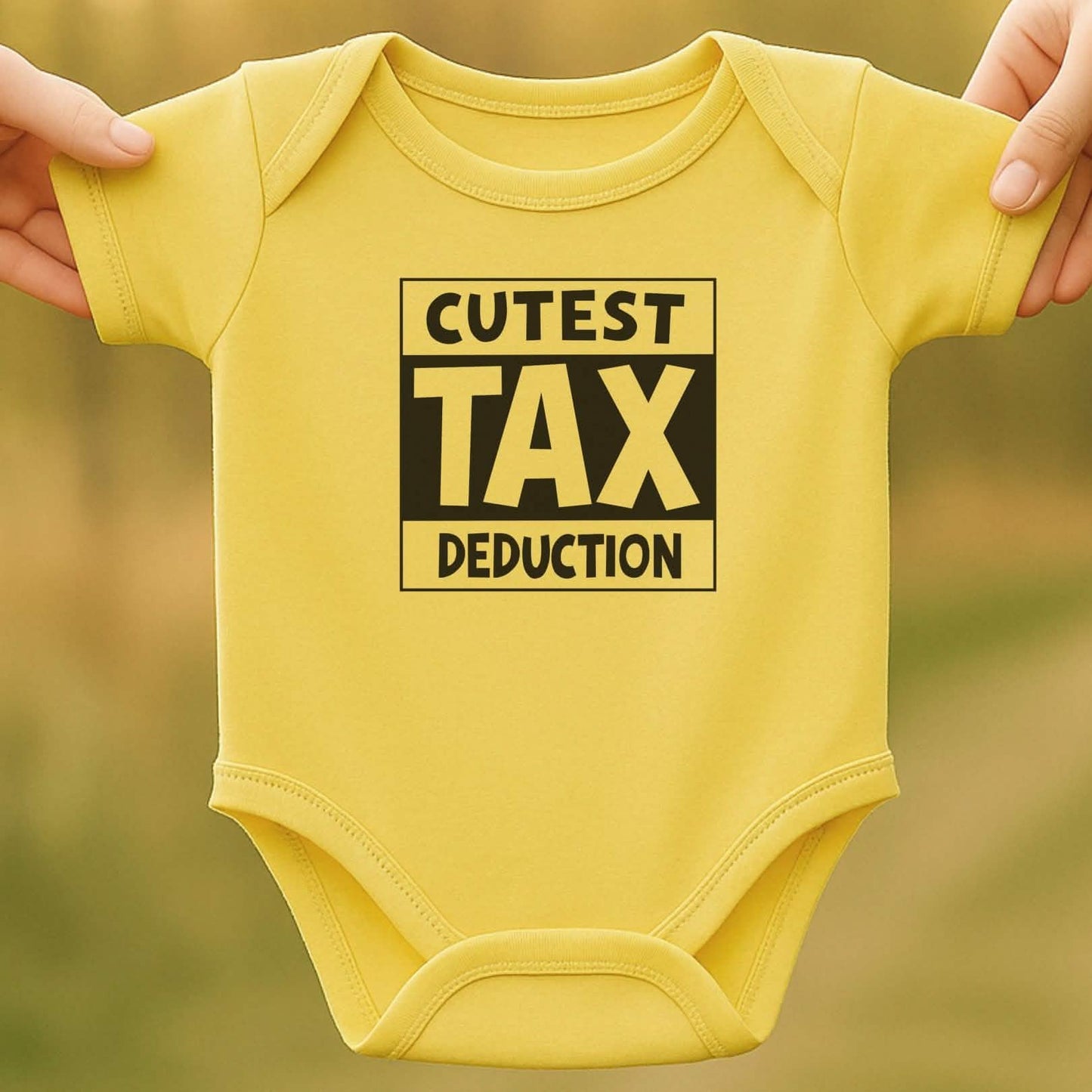 Tax Deduction Baby Bodysuit