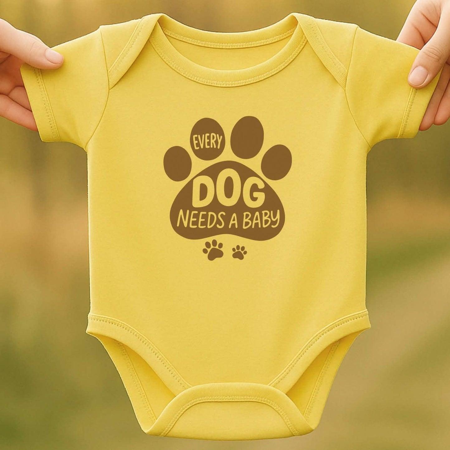 Paws and Baby Bodysuit