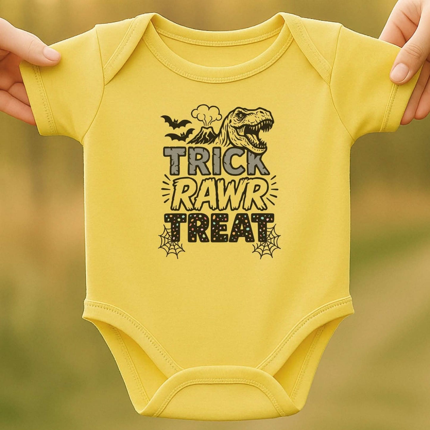 Rawr Baby Halloween Bodysuit