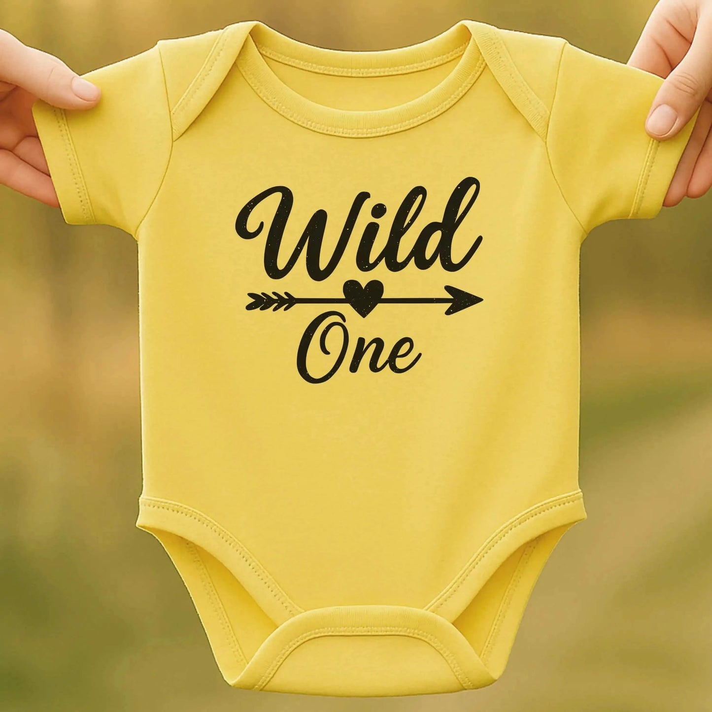 Wild One Baby Bodysuit
