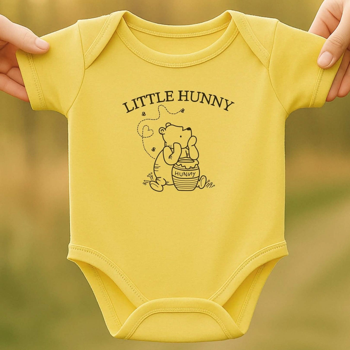 Little Hunny Bear Baby Bodysuit