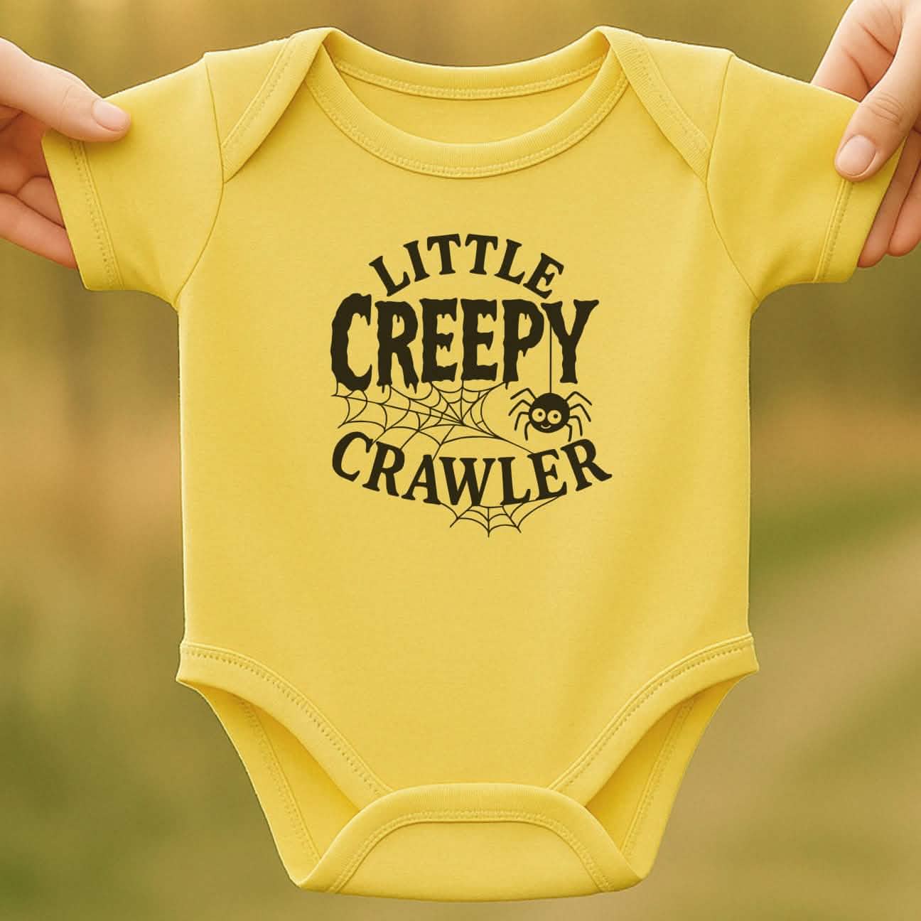 Creepy Crawler Baby Halloween Bodysuit