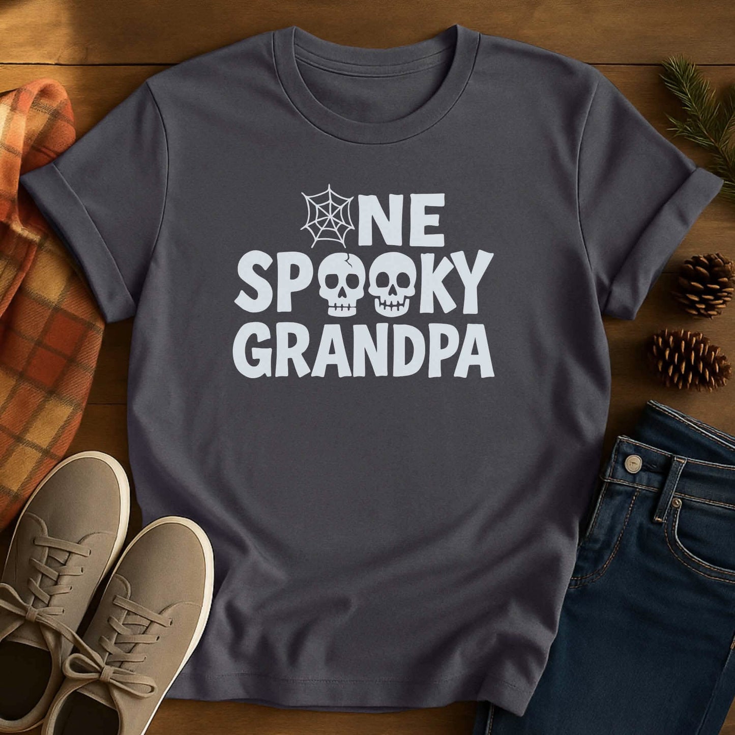 One Spooky Grandpa Halloween T-Shirt