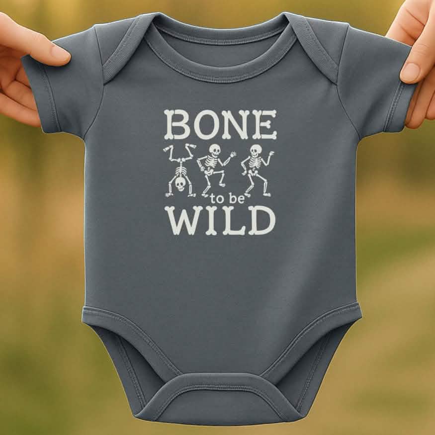 Bone Wild Baby Halloween Bodysuit
