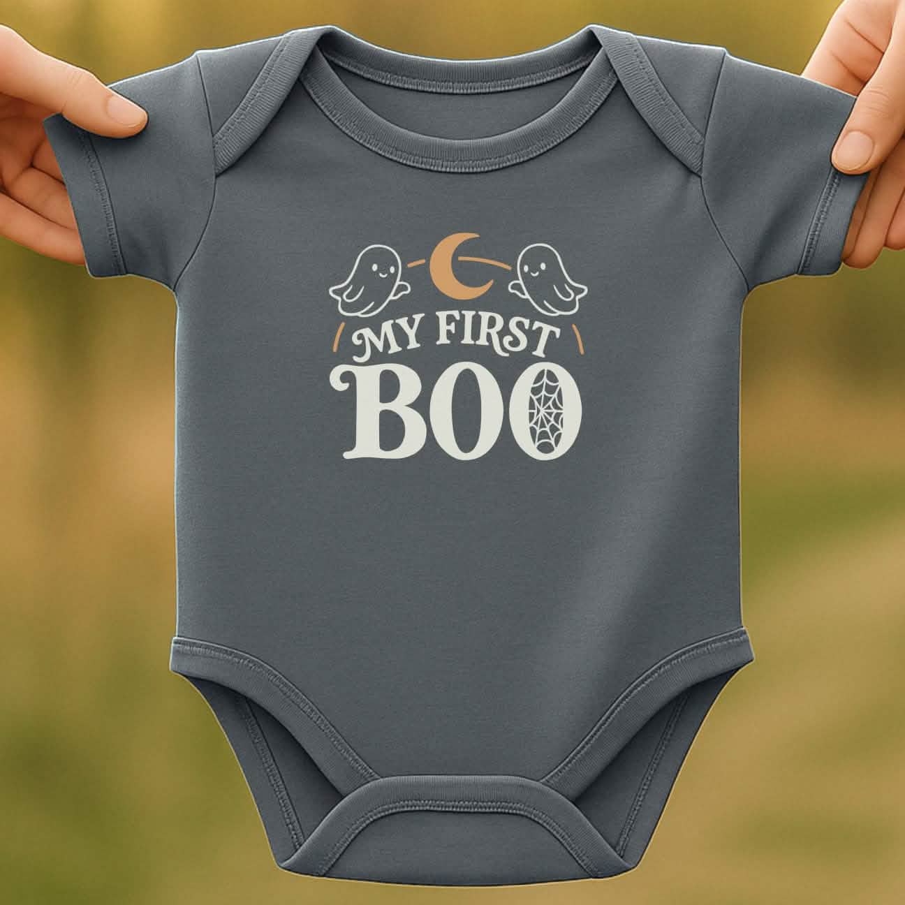 First Boo Baby Halloween Bodysuit