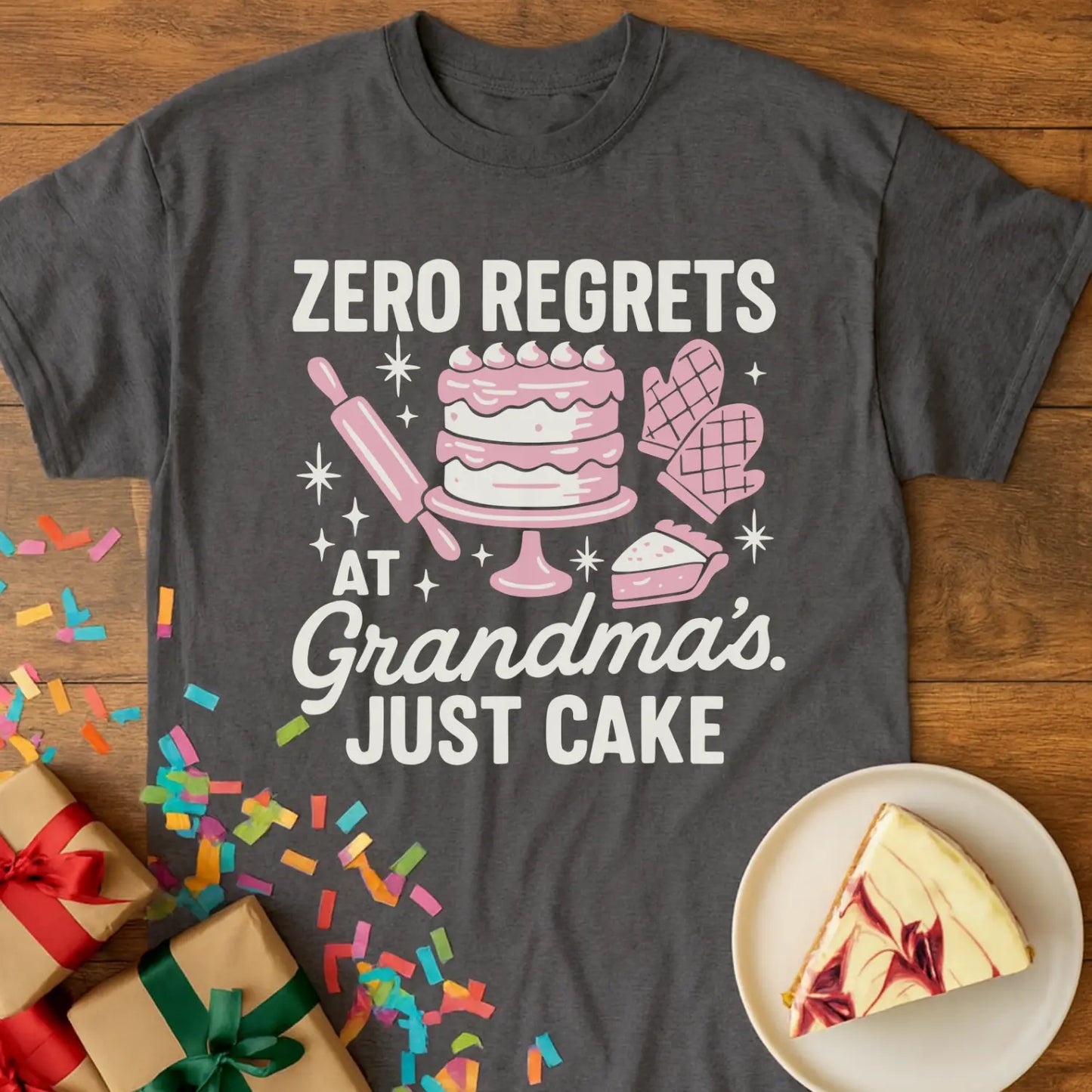Zero Regrets Grandma T-Shirt