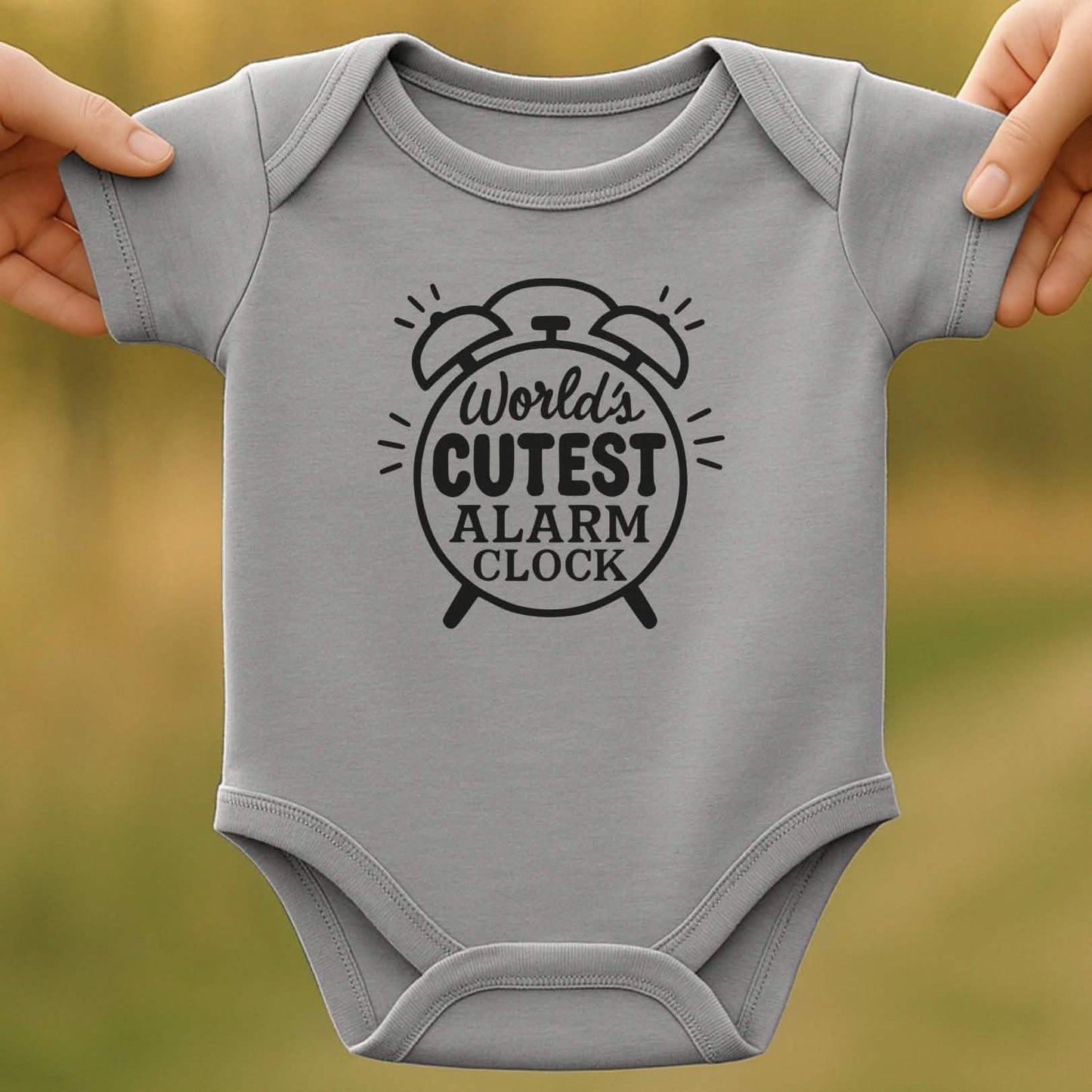 No Snooze Baby Bodysuit