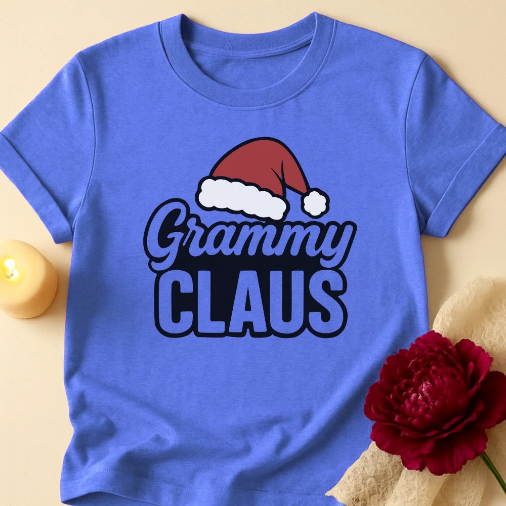 Grammy Claus Grandma Christmas T-Shirt