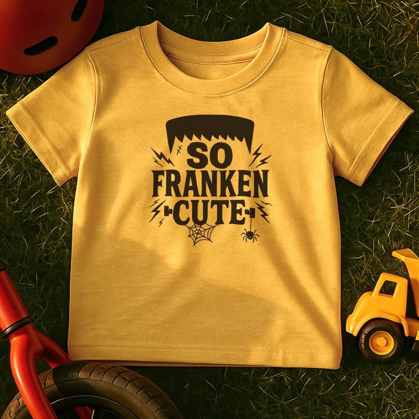 Franken Cute Toddler Halloween T-Shirt