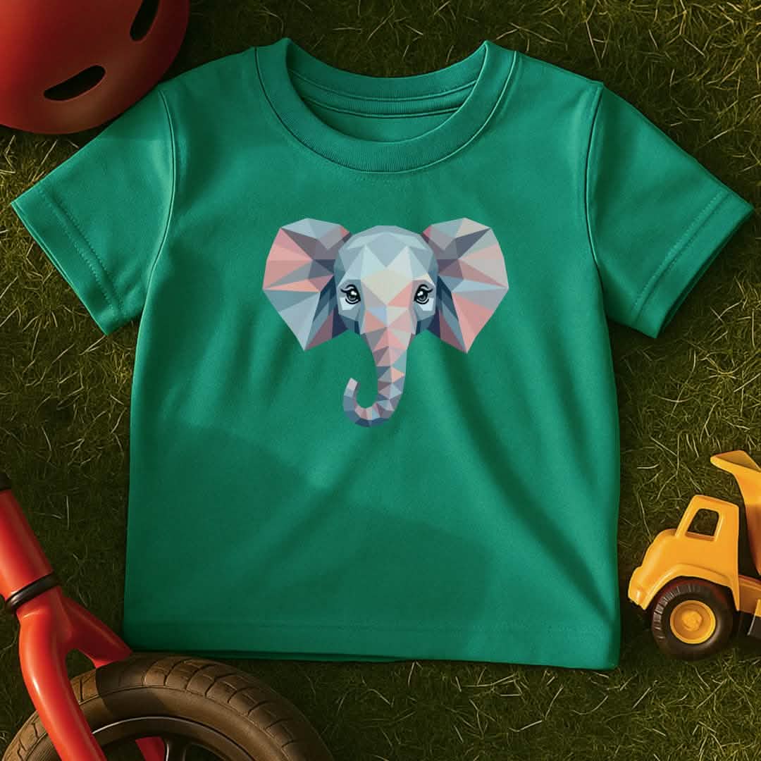 Geometric Elephant Toddler T-Shirt