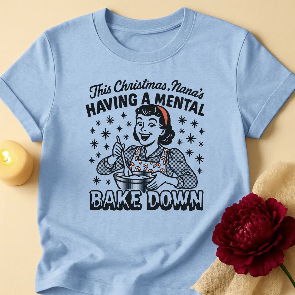 Bake Down Grandma Christmas T-Shirt