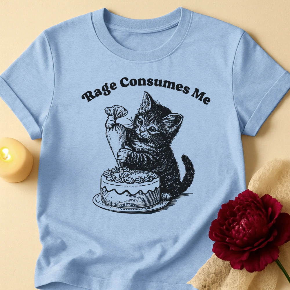 Rage Cat Grandma T-Shirt