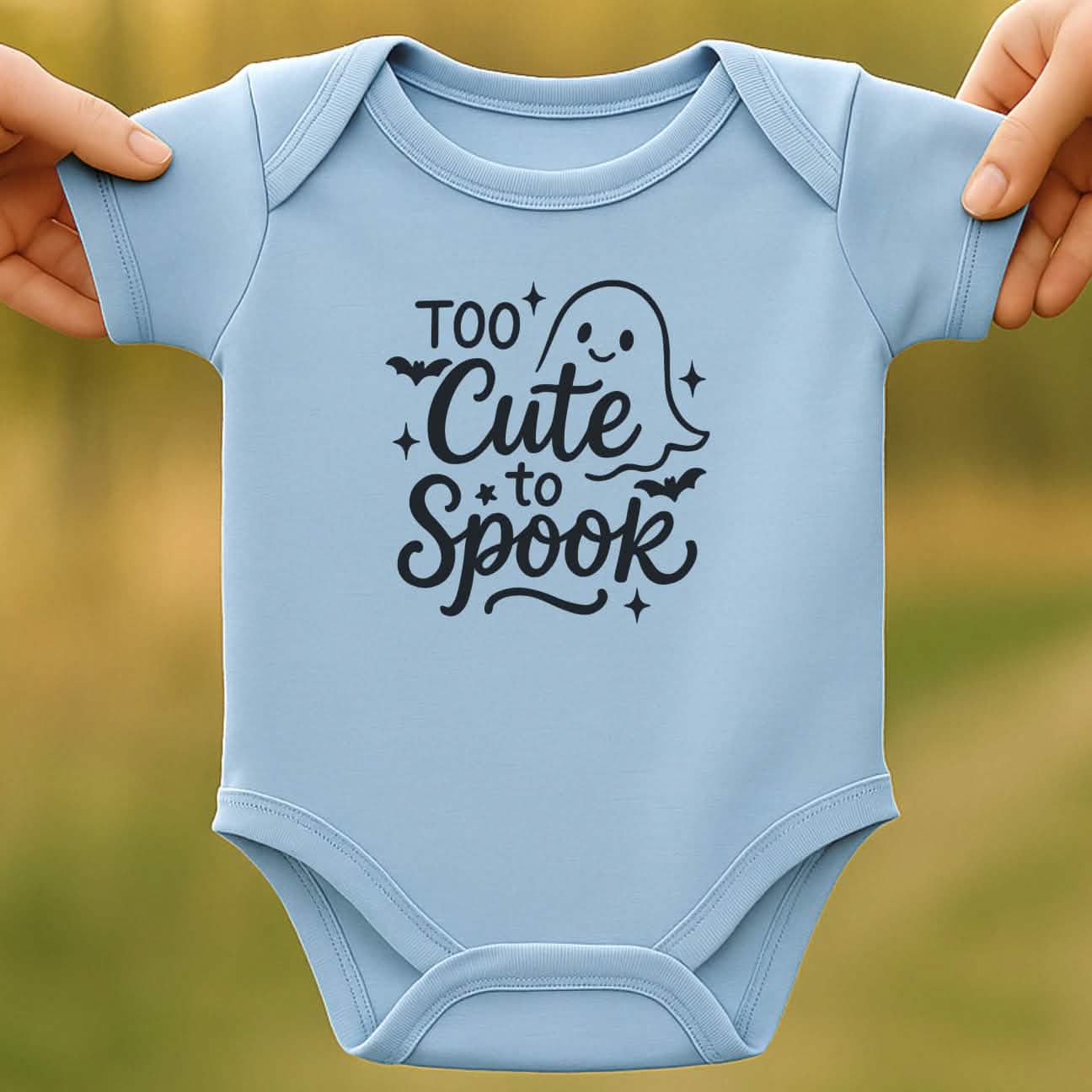 Too Cute Baby Halloween Bodysuit