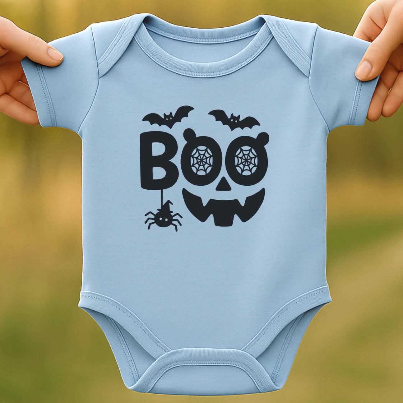 Spooky Boo Baby Halloween Bodysuit