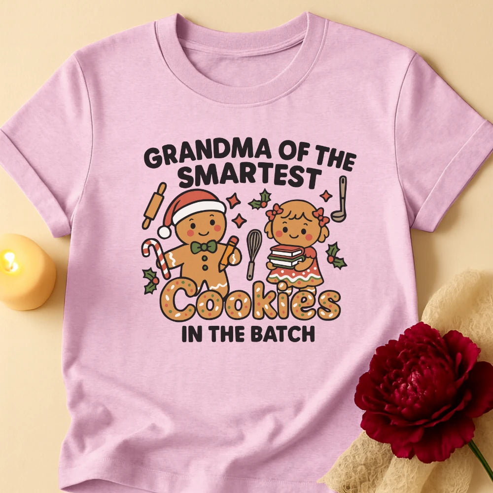 Smart Cookies Grandma Christmas T-Shirt