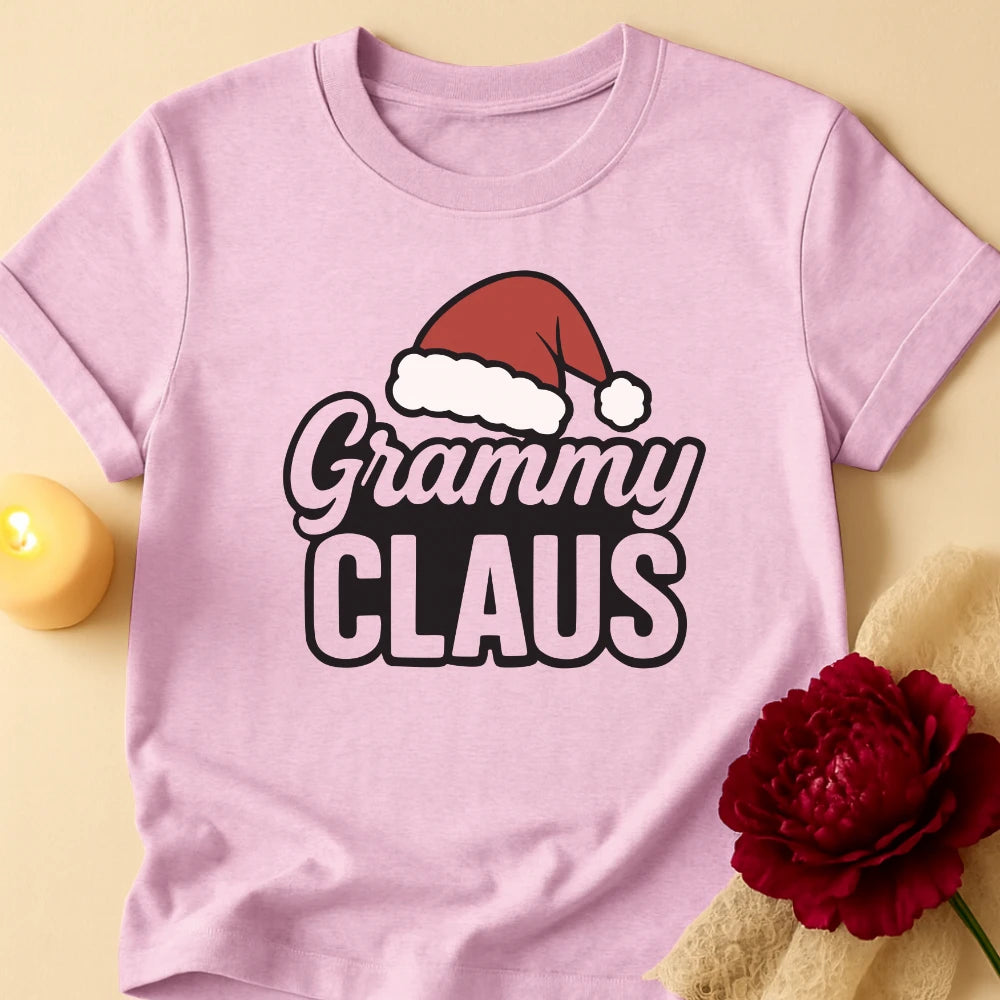 Grammy Claus Grandma Christmas T-Shirt
