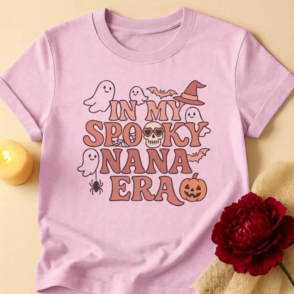 Spooky Era Grandma Halloween T-Shirt