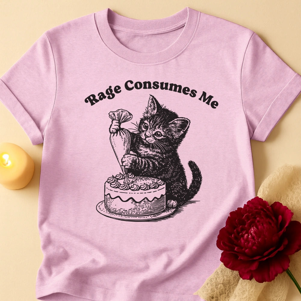 Rage Cat Grandma T-Shirt