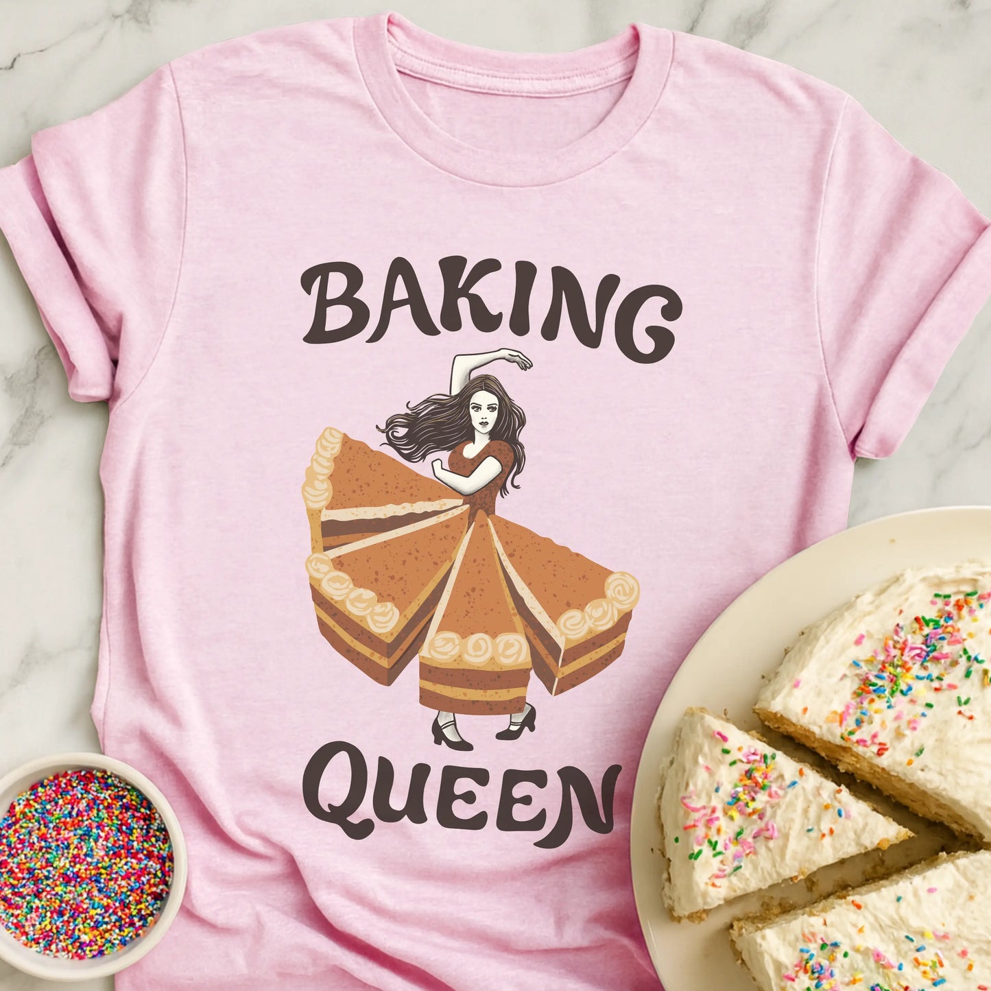 Dancing Baking Queen T-Shirt
