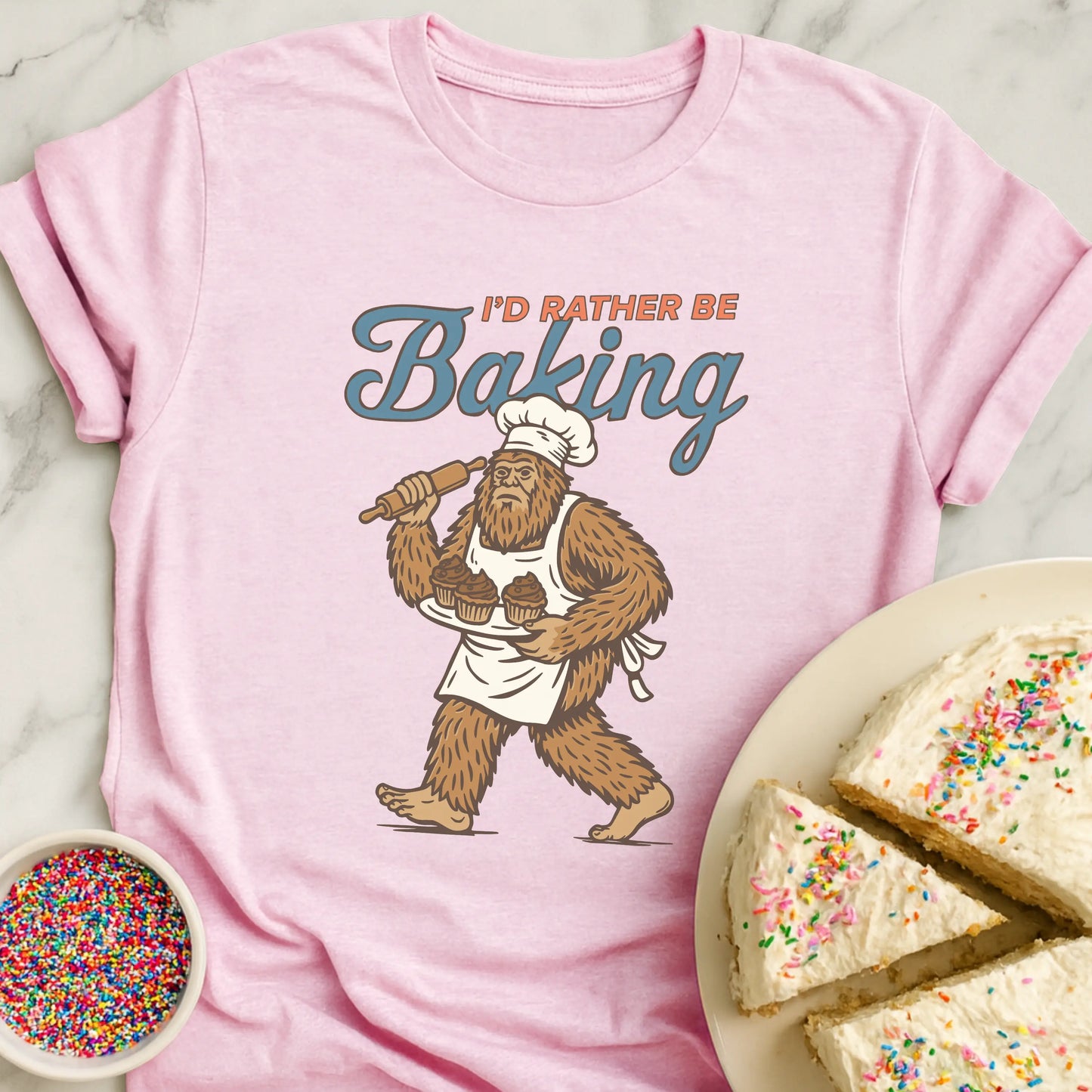 Baking Sasquatch T-Shirt