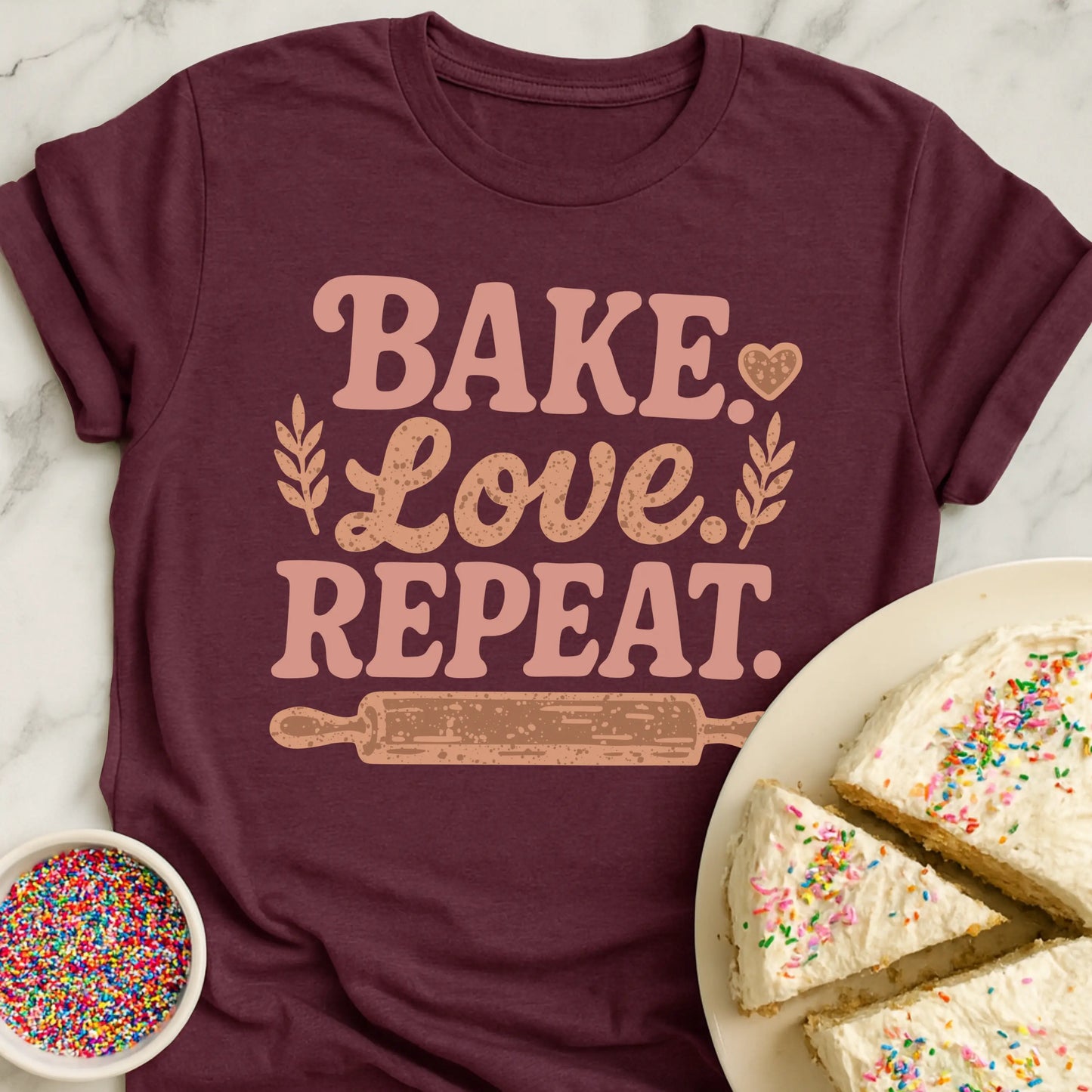 Bake Love Repeat T-Shirt