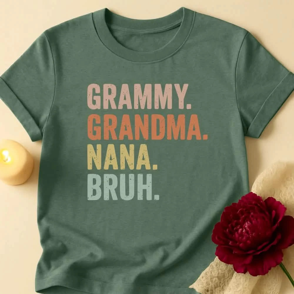 Bruh Grandma T-Shirt