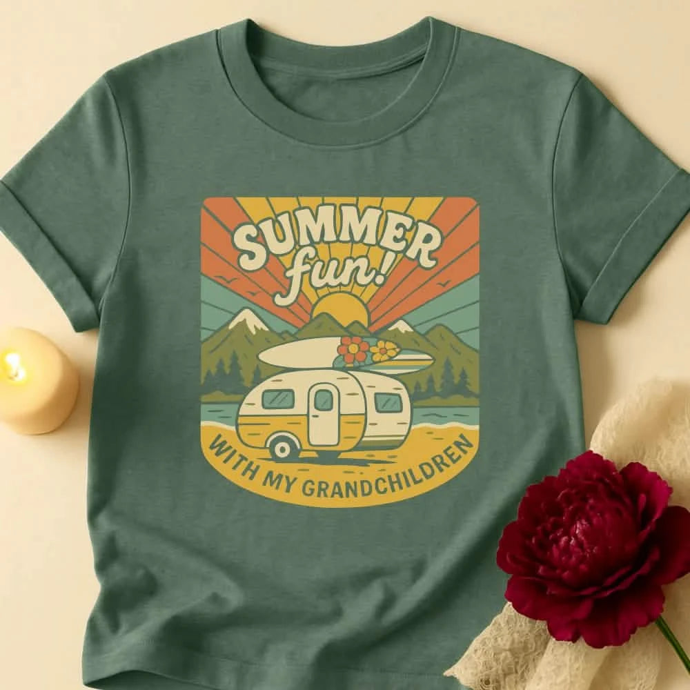 Summer Fun Grandma T-Shirt