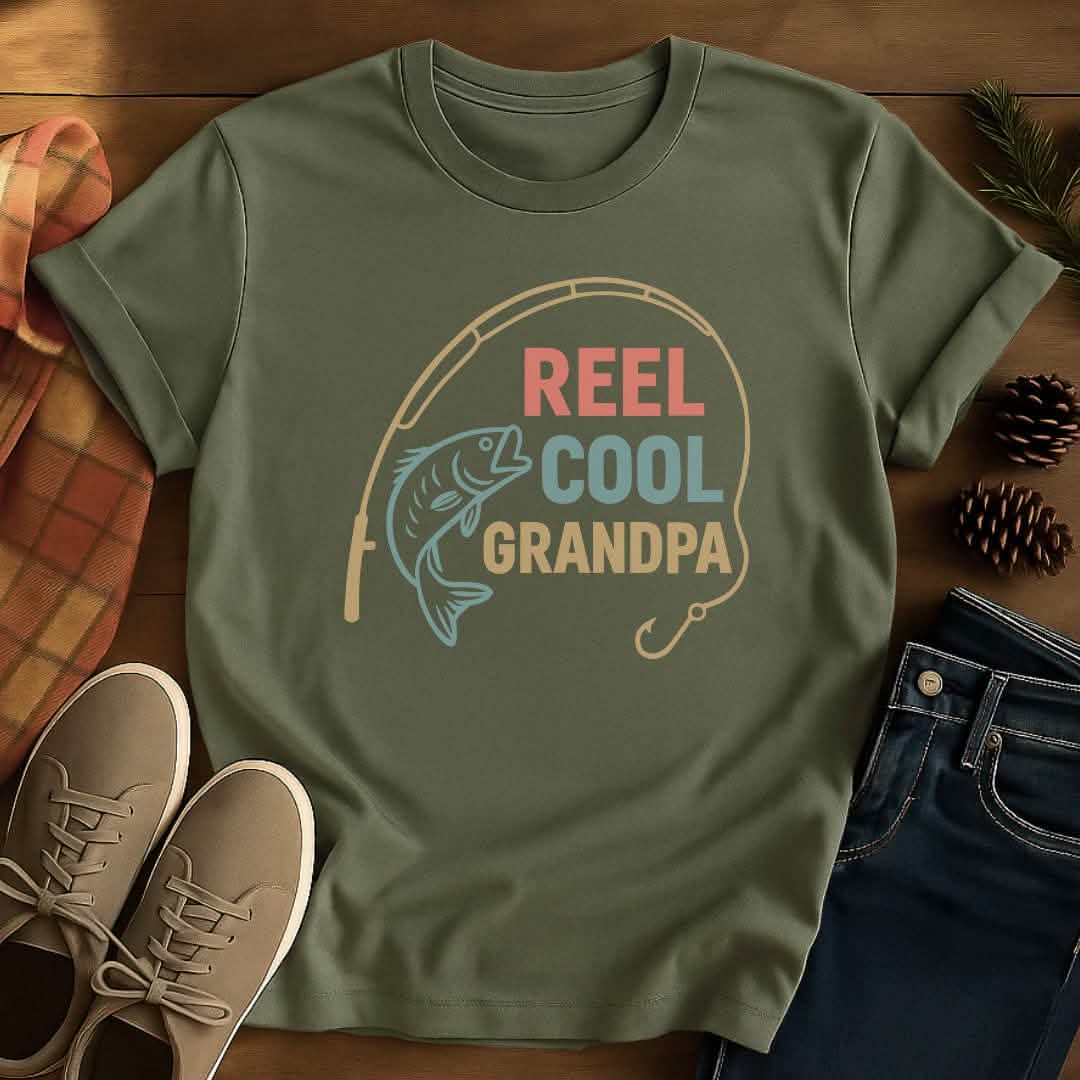 Reel Cool Grandpa T-Shirt